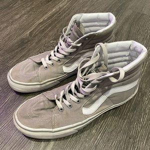 High Top Light Gray Vans